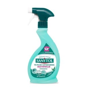 Środek czyszczący dezynfekujący uniwersalny SANYTOL 500ml eukaliptus