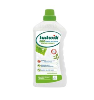 Płyn do mycia powierzchni zmywalnych LUDWIK Ekologiczny uniwersalny 1000ml ZIELONA HERBATA i JAŚMIN