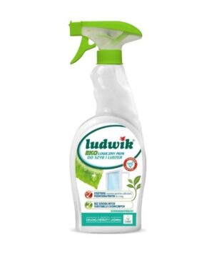 Płyn do mycia szyb i luster LUDWIK Ekologiczny 750 ml ZIELONA HERBATA JAŚMIN