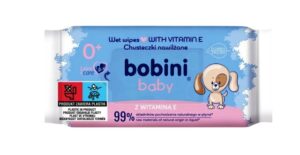Chusteczki nawilżane dla dzieci BOBINI Baby Witamina E 60 szt.