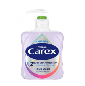 Mydło w płynie z dozownikiem pompką Carex Sensitive  Plus 250ml ANTYBAKTERYJNE do CZĘSTEGO MYCIA RĄK