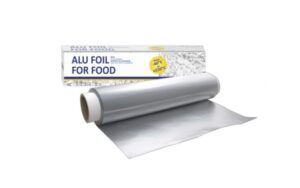 Folia aluminiowa spożywcza Clarina 1kg BOX z odcinaczem 74M GASTRONOMICZNA MOCNA