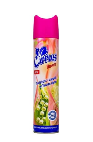 Odświeżacz powietrza areozol CIRRUS Flower Spray 300ml