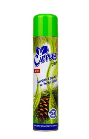 Odświeżacz powietrza areozol CIRRUS Pine Spray 300ml