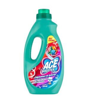Odplamiacz w płynie  ACE do KOLORÓW 1L - do kolorowych i delikatnych tkanin ACE COLORS 1L