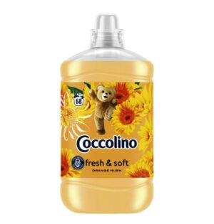 Płyn do płukania tkanin COCCOLINO Fresh & Soft Orange Rush 1,7L 68 prań