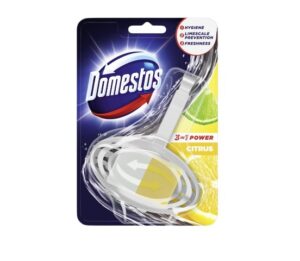 Zawieszka Kostka toaletowa do WC  Domestos  CITRUS 3w1  koszyczek CYTRYNA  koszyk