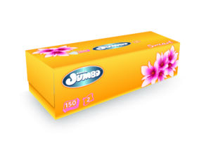 Chusteczki higieniczne SŁONIK JUMBO 2W box 150 szt.