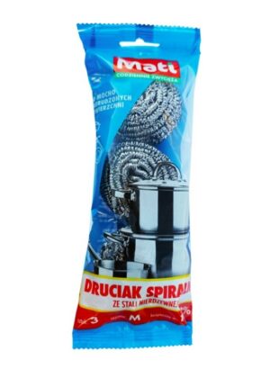 Druciak ze stali nierdzewnej MATI 3 sztuki