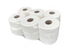 Papier toaletowy 100m JUMBO T500 śr. 18cm 2 warstwy 12 rolek 100 metrów 100 % CELULOZA