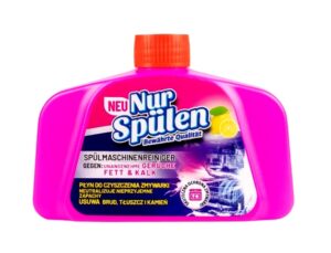 Płyn do CZYSZCZENIA Zmywarki NUR SPULEN 250 ml Cytryna