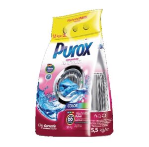 Proszek do prania PUROX COLOR 5,5kg tkaniny kolorowe