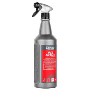 Preparat płyn środek do mycia sanitariatów i łazienek CLINEX W3 Active Shield 1L z aktywną ochroną polimerową