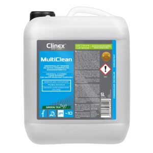 Płyn do mycia powierzchni zmywalnych wodoodpornych CLINEX Multi Clean GREEN TEA Zielona herbata 5L HoReCa