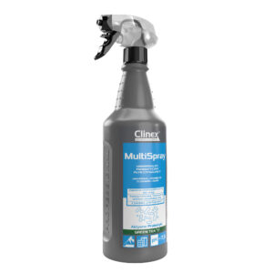 SPRAY UNIWERSALNY Płyn czyszczący probiotyczny  CLINEX Multi Spray GREEN TEA Zielona herbata 1L Anty-Finger  HoReCa