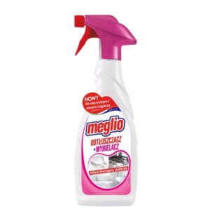 Płyn uniwersalny odtłuszczacz i wybielacz MEGLIO w Piance Spray 650 ml